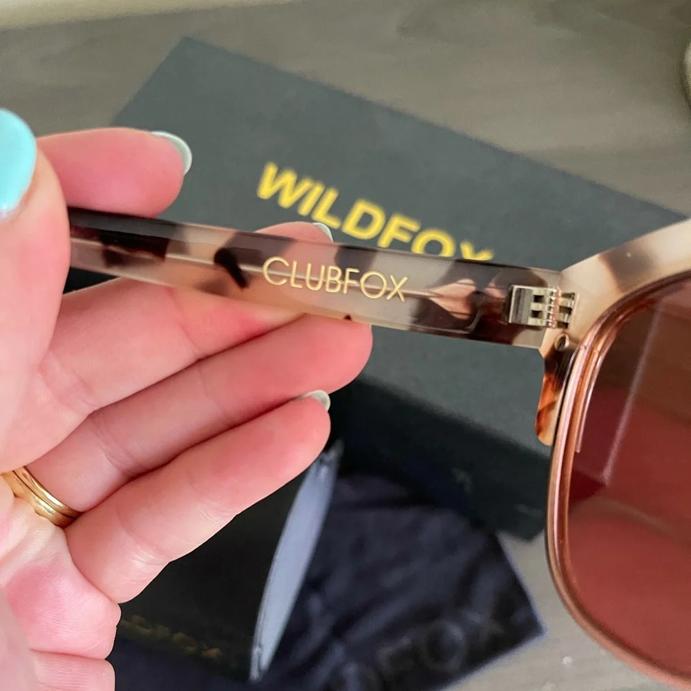 Wild fox 'Club Fox' 52mm Sunglasses - Picture 8 of 11